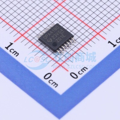 精密运放 OPA4180IPWR TSSOP-14 TI/德州 电子元器件配单原装正品