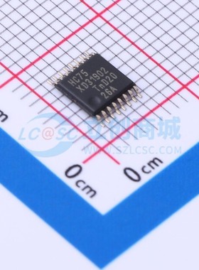 锁存器 74HC75PW.118 TSSOP-16 Nexperia(安世) 电子元件原装正品