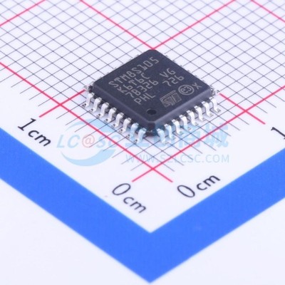 单片机(MCU/MPU/SOC) STM8S105K6T6CTR LQFP-32 ST(意法半导体)
