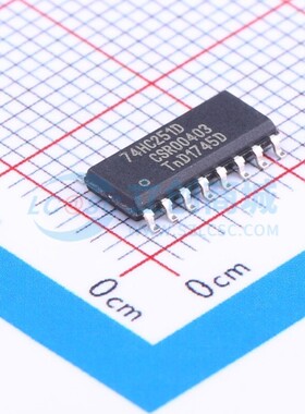 信号开关/编解码器/多路复用器 74HC251D,653 SOIC-16 Nexperia(