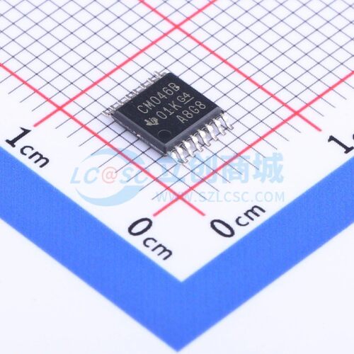 时钟发生器/频率合成器/PLL CD4046BPWR TSSOP-16 TI/德州 元器件