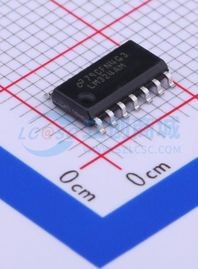 运算放大器 LM324AM/NOPB SOP-14 TI/德州 电子元器件配单原装