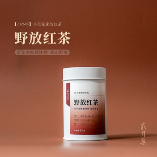 【贰月集】2026年小兰花的高山野放红茶 百年老枞群体种 红茶