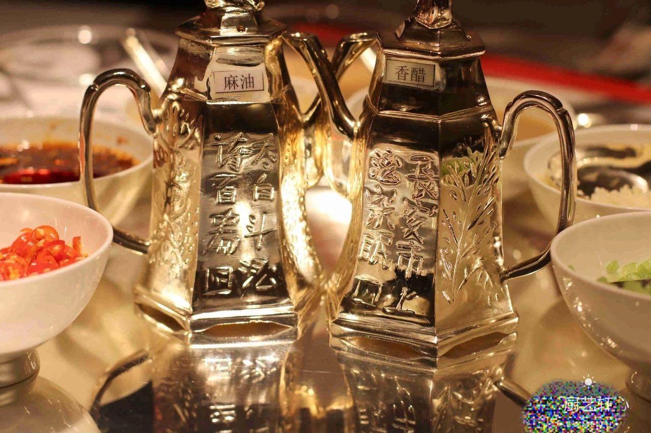 加厚不锈钢镀金镀银 六角花雕酒壶 酒瓶 酒器醒酒器具酱料壶调料