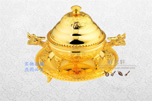 满汉鲍翅盅连底碟鱼翅盅海参花胶煲燕窝碗翅碗炖品酒店餐具摆盘