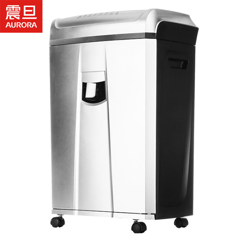 震旦AS2260CD智能多功能碎纸机 大型商务自动办公文件粉碎器 4级保密 单次22张 持续120分钟 26.5L 碎卡光盘