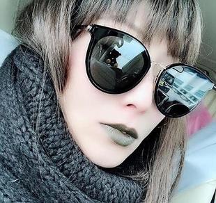 郑秀文古天乐同款墨镜赵丽颖陈冠希ins遮阳韩版原宿太阳眼镜太阳