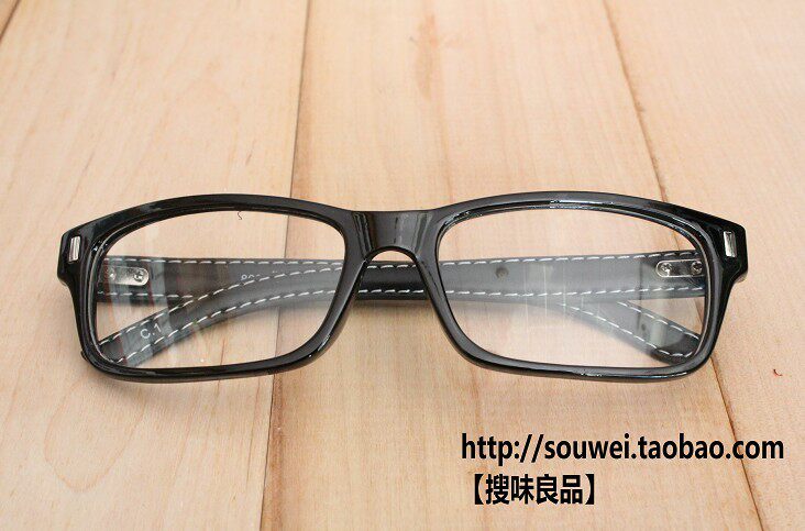 复古TR90平光镜眼镜架陈冠希戚薇权志龙同款男女ins原宿眼镜框子
