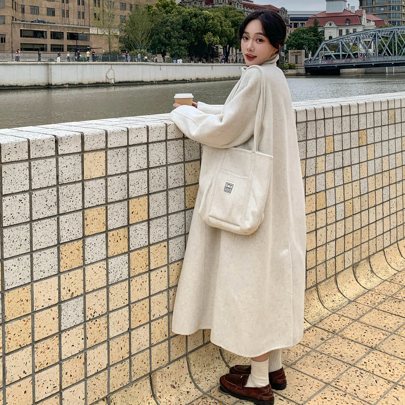 现货两色带包双面羊绒大衣2B143-6632-P305-K438，女装毛呢外套，浙宝283