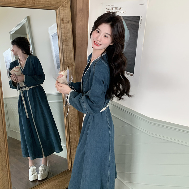 26新春款牛仔连衣裙2B143-25023-P145-K218,女装连衣裙,2B143