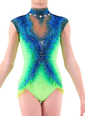 卓宝 定制花样体操服装 艺术体操竞技服 儿童成人女款裙 K27