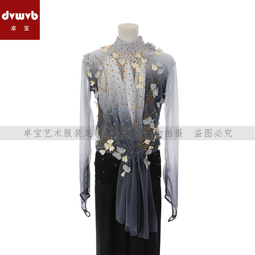 卓宝花样滑冰男款考级演出服