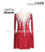 儿童成人女款 花样滑冰表演服 裙K140 定制花样滑冰服装 卓宝