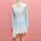 儿童成人女款 花样滑冰表演服 裙T3 定制花样滑冰服装 卓宝