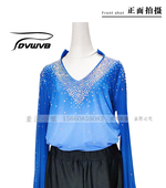 儿童成人男款 花样滑冰表演服上衣 k64 定制花样滑冰服装 卓宝