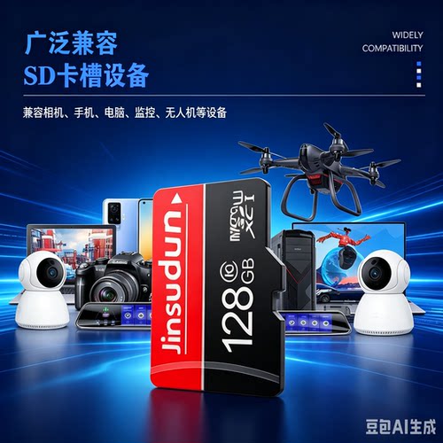 16G 32G 64G 128G低速内存卡儿童相机通用存储卡相机TF小卡sd卡