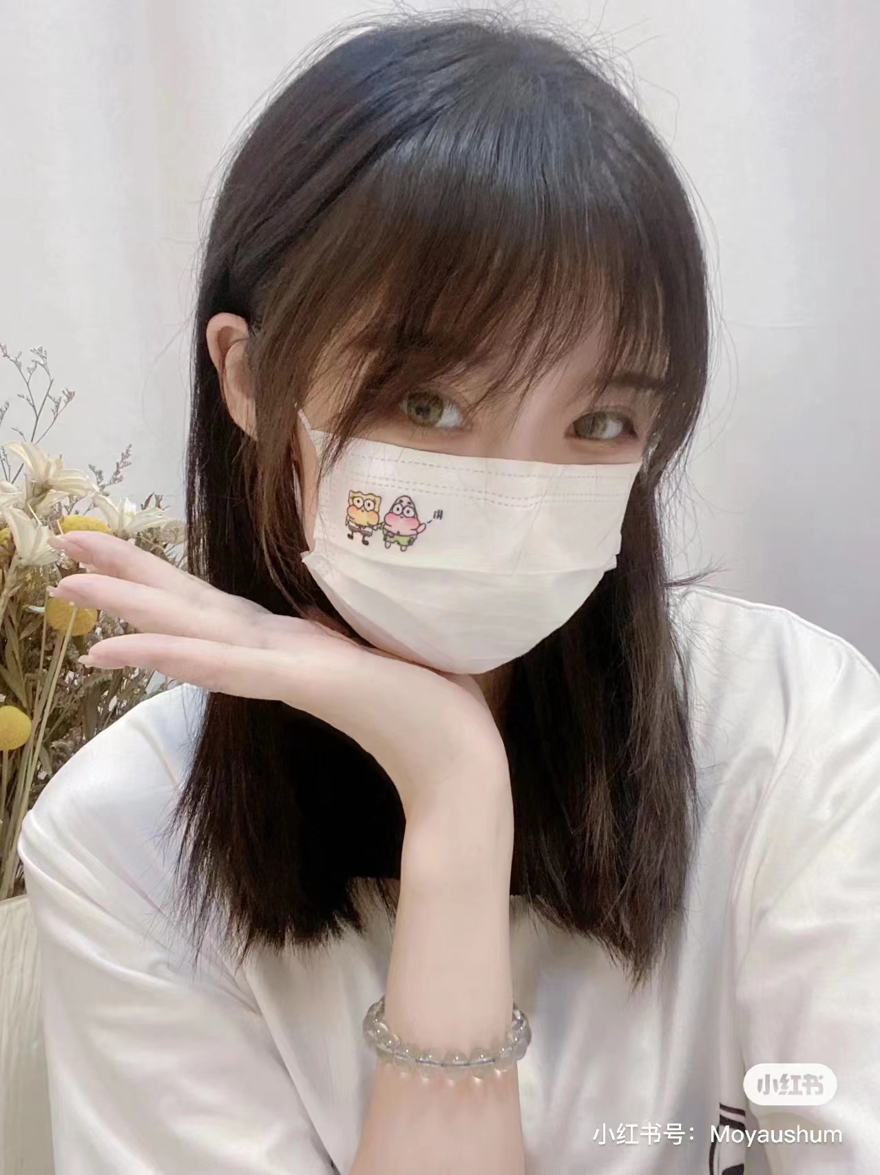 海绵宝宝三层防护无纺布独立包装