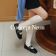 Paris系列方头铆钉条带芭蕾玛丽珍鞋 Concept Neun新品 女