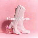 【宁艺卓徐艺洋同款】Concept Neun Dream Girl系列圆头厚底长靴