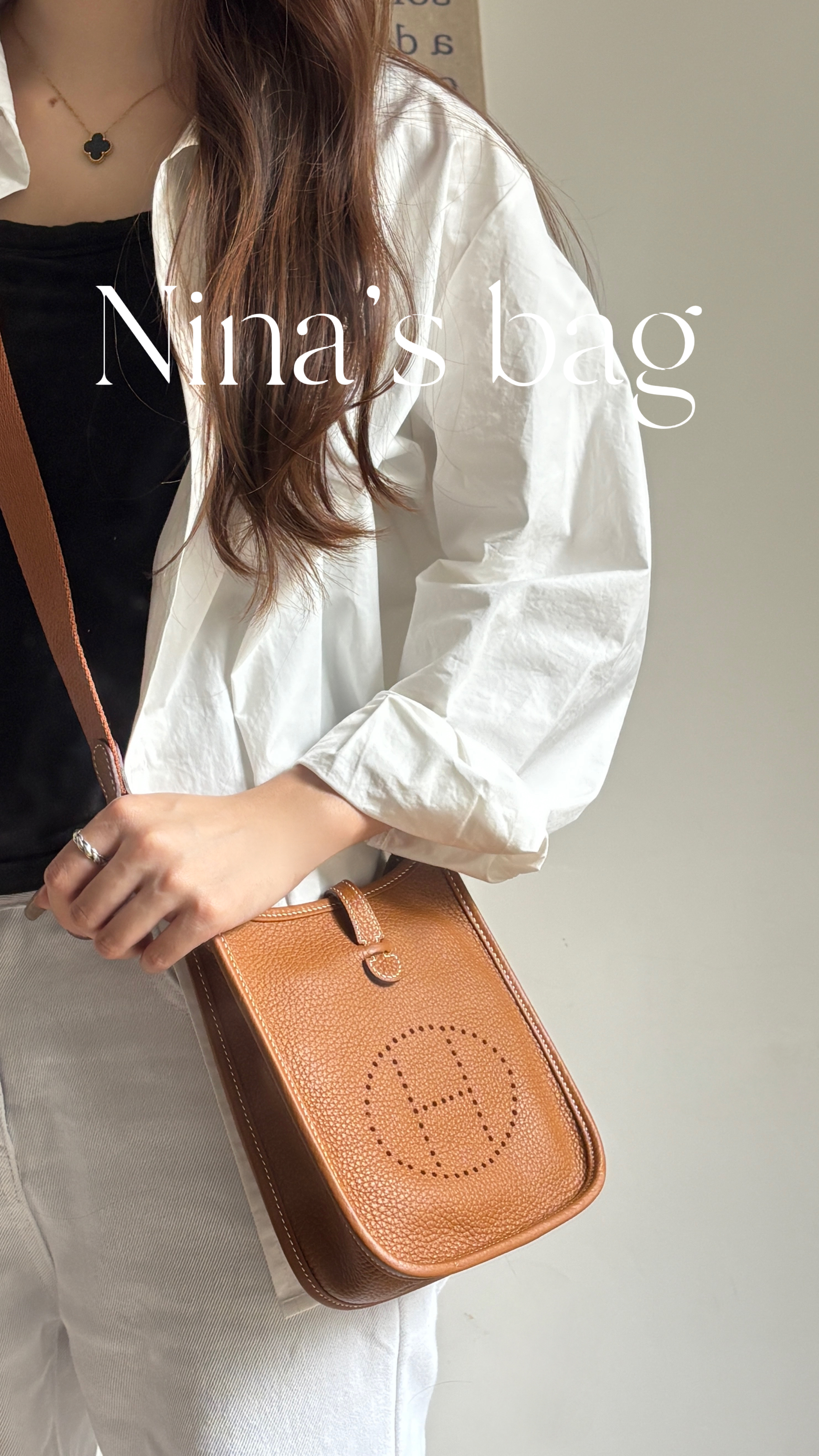 高定款手工蜡线真皮伊芙琳18mini迷你TC头层牛皮单肩女士斜挎包