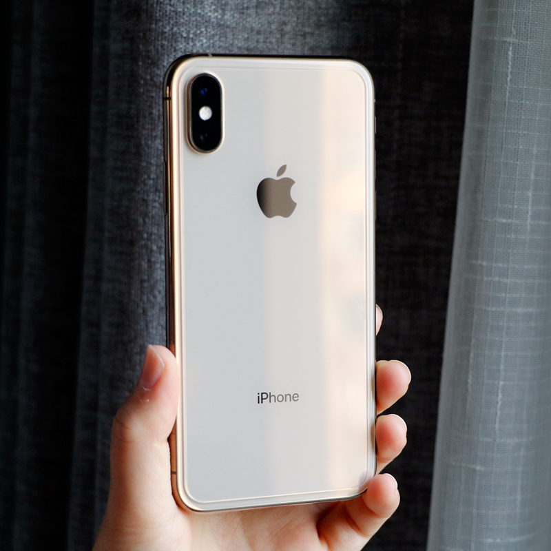 苹果xs玻璃后膜iphone xs max手机背面贴膜苹果xs钢化玻璃后膜x全透明