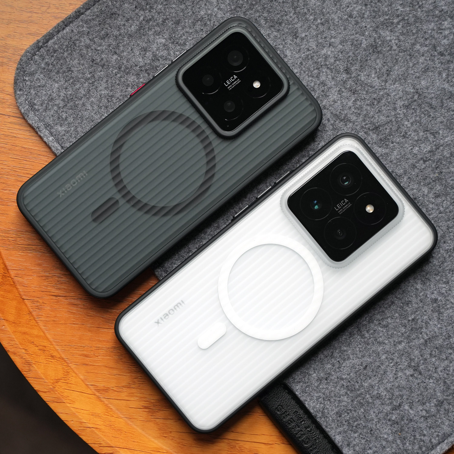 米斯登适用小米14肤感条纹手机壳Pro光栅磨砂保护套13磁吸简约透明tpu+pc软胶全包防摔瓦楞独立按键高级新款s,3C数码配件,手机保护套/壳,淘宝优惠券,粉丝福利购,淘宝优惠卷