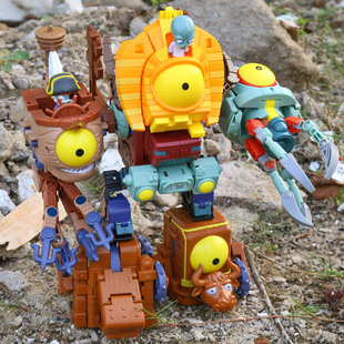 8岁男孩 机甲巨人合金变形儿童6 正版 植物大战僵尸2玩具全套新版