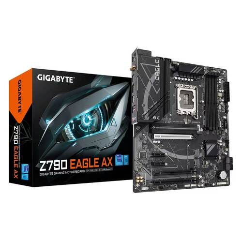 技嘉 GA-Z790 EAGLE AX D5 ATX主板 支持12/13/14代CPU WiFi蓝牙