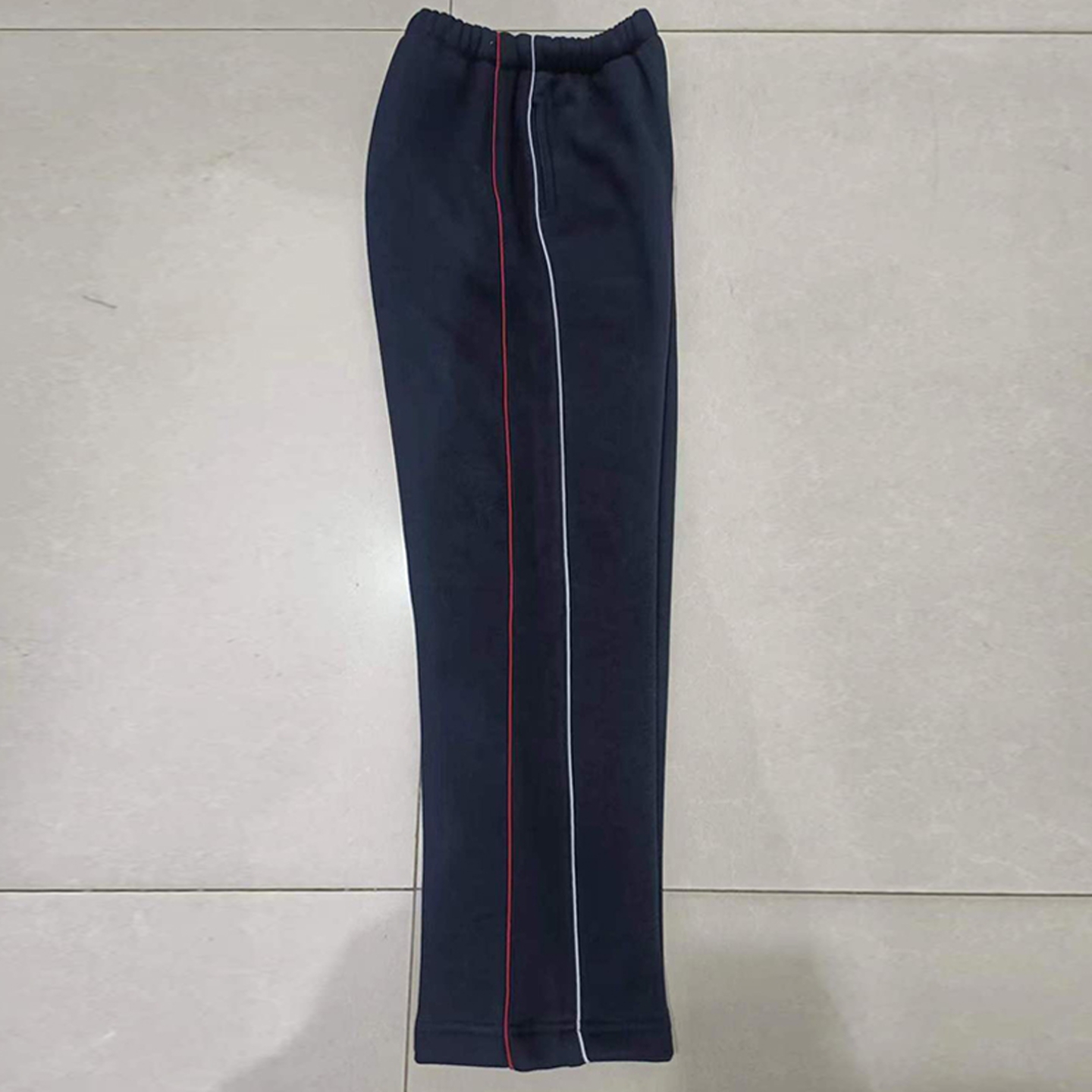 藏蓝学生校服长裤子四季款可定做