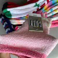 One card, two double-price foreign trade single autumn and winter floor socks for small, medium and large children, children's mid-calf anti-slip Christmas warm fleece socks thumbnail 8