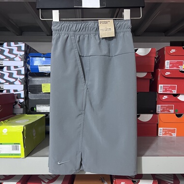 耐克/Nike 男子速干透气运动休闲短裤灰色五分裤DV9331-084