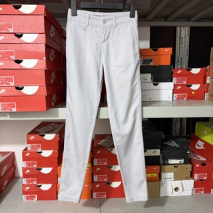 耐克/Nike 女款 春秋梭织修身工装长裤灰白色426904