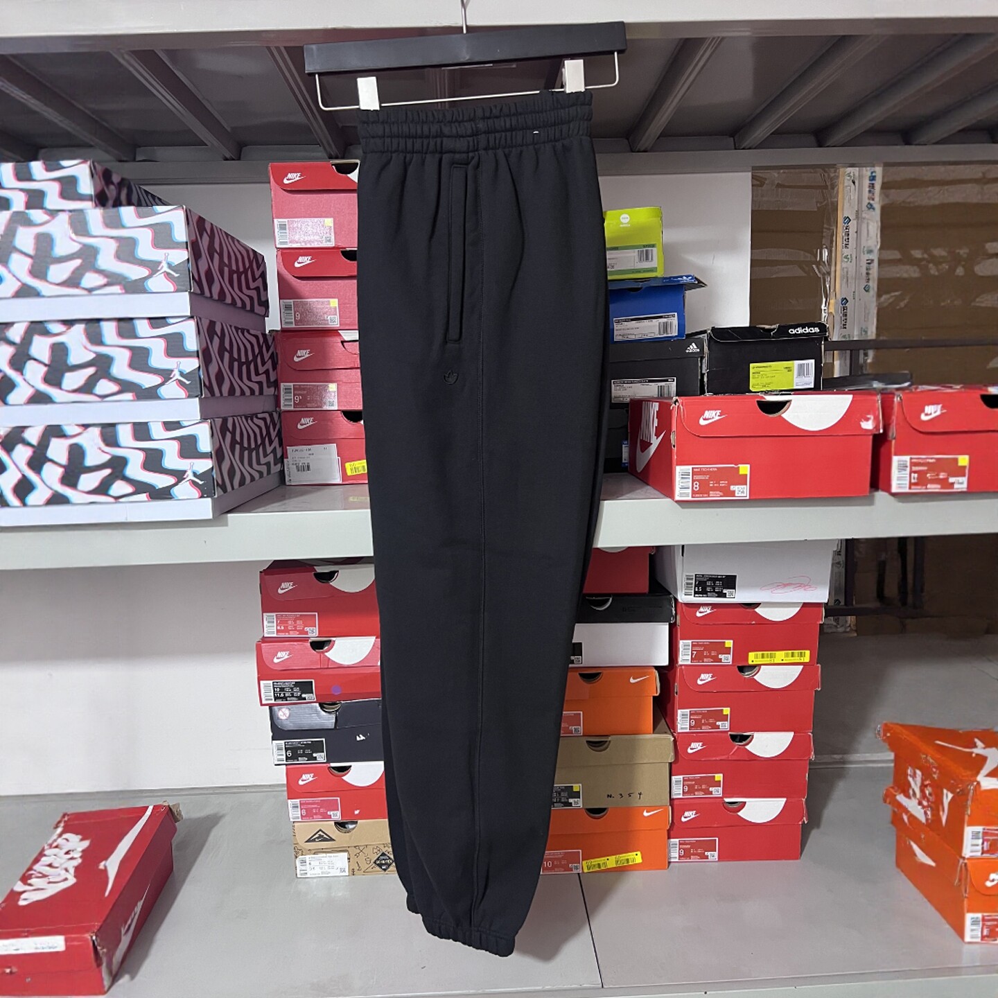 阿迪达斯三叶草男子针织运动长裤