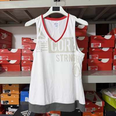 (微瑕特价)正品锐步女士夏季印花图案运动休闲背心篮球背心Z23221