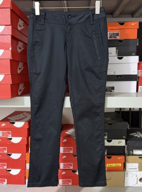 耐克/Nike 女款 春秋梭织长裤修身显瘦休闲百搭黑色426903 S码