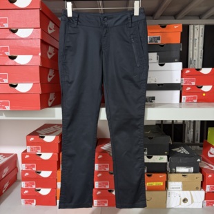 耐克/Nike 女款 春秋梭织长裤修身显瘦休闲百搭黑色426903 S码