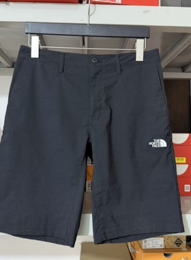 北面/TheNorthFace 男士户外休闲短裤速干透气五分裤8AV5 黑色