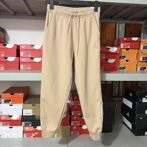 正品耐克/Nike 男士复古运动纯色束脚加绒针织运动鞋棕色FN6357