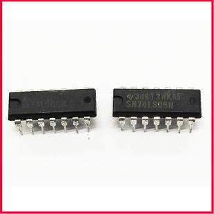 SN74LS06N DIP 14全新原裝 六角逆變器緩沖集成