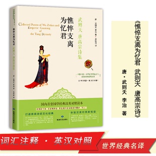正版 憔悴支离为忆君武则天唐高宗诗集 9787546810577 敦煌文艺
