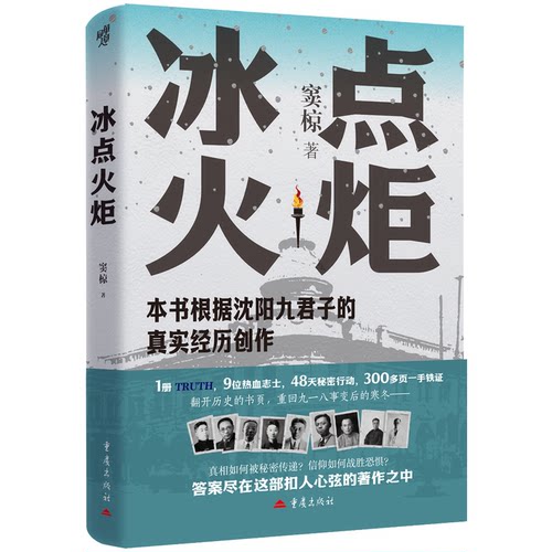 正版 冰点火炬 窦椋 9787229193003
