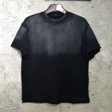 新款Damr doma julius7复古洗水做旧T恤圆领短袖男