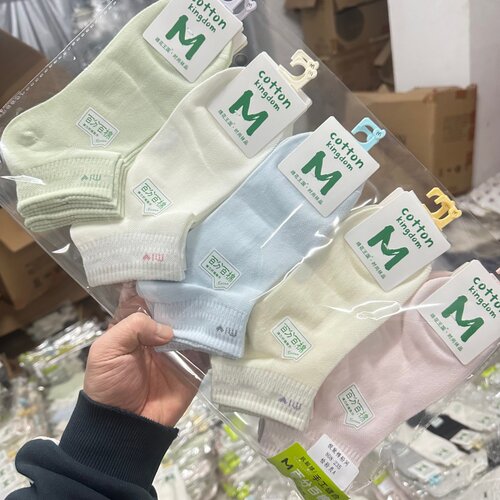 女春夏网眼短帮透气棉袜子