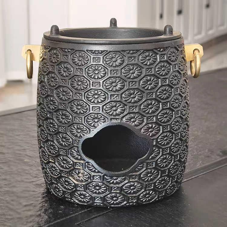 铁壶煮茶壶烧水壶泡茶碳火炉户外铸铁炭炉提梁壶围炉煮茶套装全套,餐饮具,煮茶炉,淘宝优惠券,粉丝福利购,淘宝优惠卷