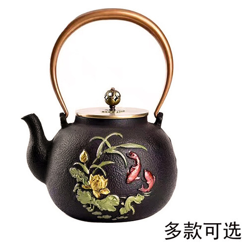 日本南部进口铸造烧水茶具养生壶