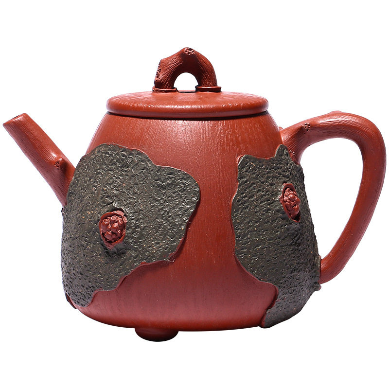 宜兴原矿名家全手工供春高石瓢茶壶紫砂壶货小红泥