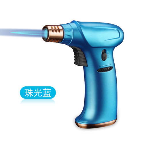 SF801单直冲手握式1300度点火枪喷枪焊枪定火防风充气打火机