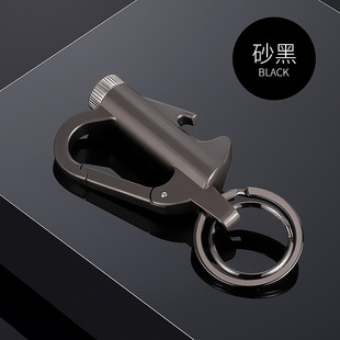 三合一钥匙扣万次火柴煤油打火机开瓶器钥匙扣一体式油仓009风暴