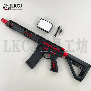 F1烈火电动连发模型玩具枪发射器f1电动发射器黑红