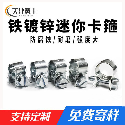 防腐耐锈迷你卡箍油管专用
